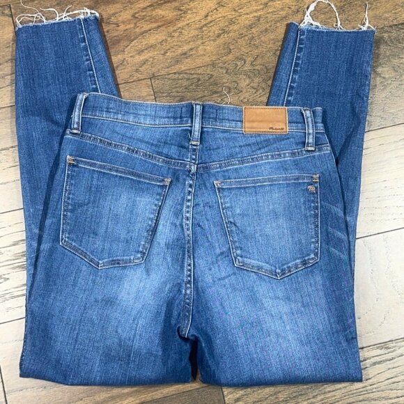 MADEWELL 10" High-Rise Skinny Crop Sz 29 EUC - Picture 5 of 9